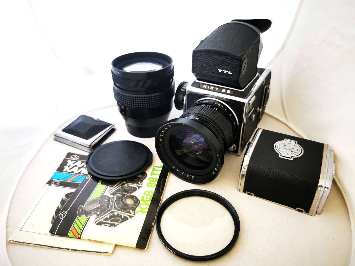 Arax flocking kit for KIEV-88, Salyut-C, Zenit-88 camera body.